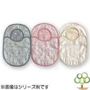 ダブルガーゼパウチカバー水玉ベージュ