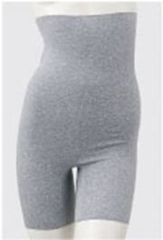 やわらかウエストショーツ グレーモクMヒップ87-95